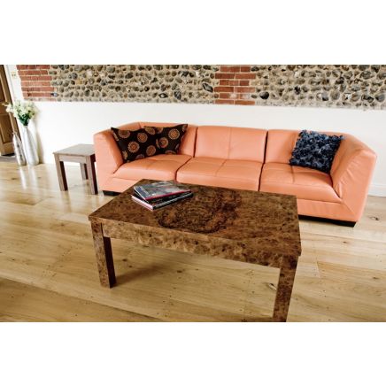 Lavenham Deco Full Burr Walnut Coffee Table