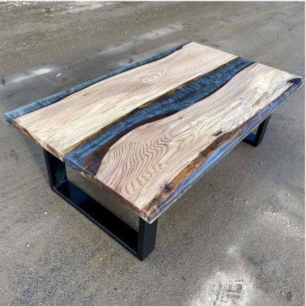 Elm & Terminator Silver River Coffee Table