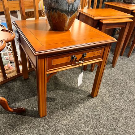 Chippendale Side Table in Yew