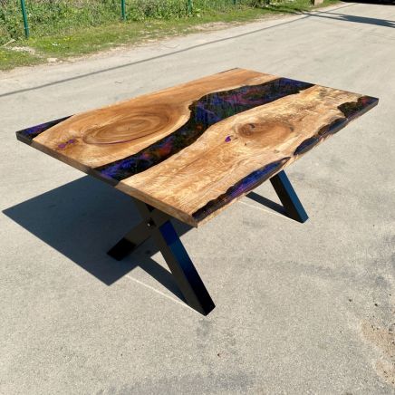 Galaxy Resin Dining Table
