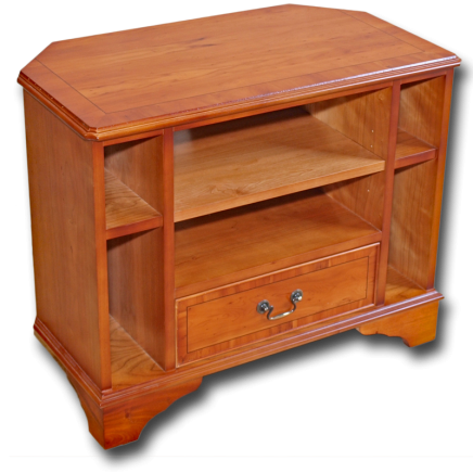 Open Corner TV Stand