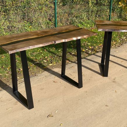 Oak & Resin River Bars