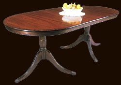 138 x 42 Antique Reproduction Dining Table