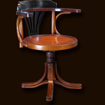 Purser's Chair Black & Honey