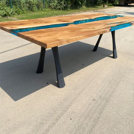 Elm & Reef Blue River Dining Table Hatty Legs