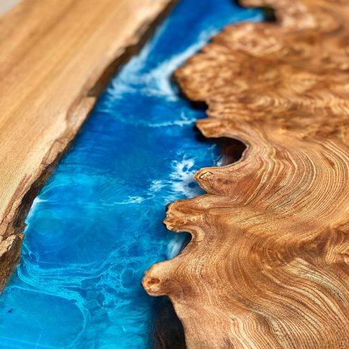 Elm & Ocean Art River Coffee Table (W)