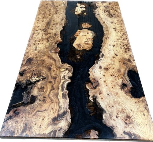 Burr Elm Islands Nigh Sky Resin