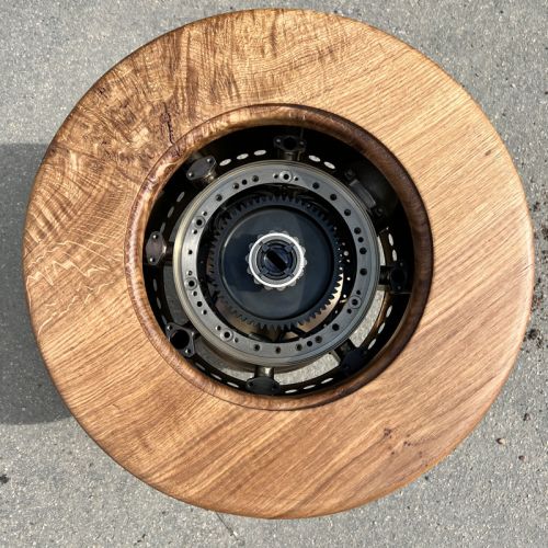 RAF Tornado Jet Engine Bearing Table. Rolls Royce