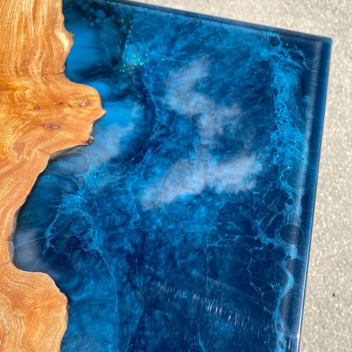 Twisted Elm River Side Table