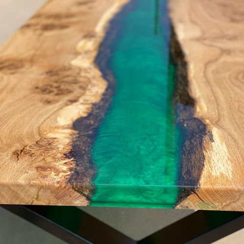 Oak & Kryptonite Green River Coffee Table