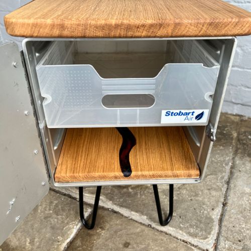 Aircraft Galley Box Lamp Table