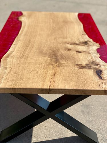 Hot Pink River Coffee Table