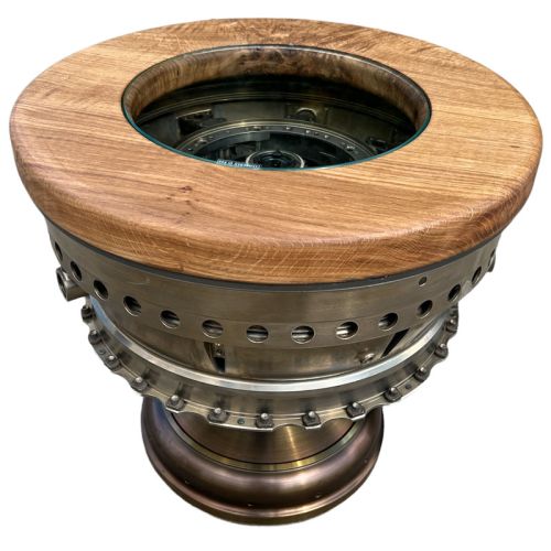 RAF Tornado Jet Engine Bearing Table. Rolls Royce