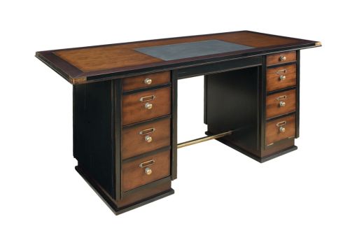 Captain's Desk in Black