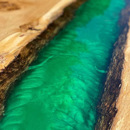 Oak & Kryptonite Green River Coffee Table