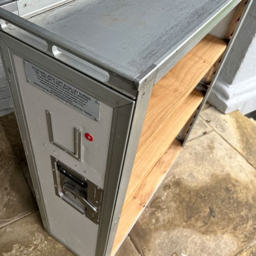 Aircraft Serving Trolley Bookcase 2