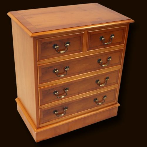 Regency Style 24 Chest of Drawers
