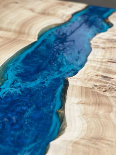 Mappa Burr Ocean Dining Table