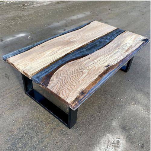 Elm & Terminator Silver River Coffee Table