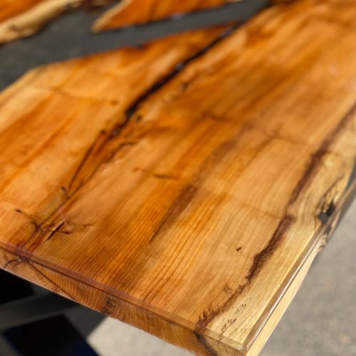 Yew & Smokey Grey River Coffee Table