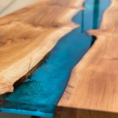 Elm & Reef Blue River Dining Table Hatty Legs