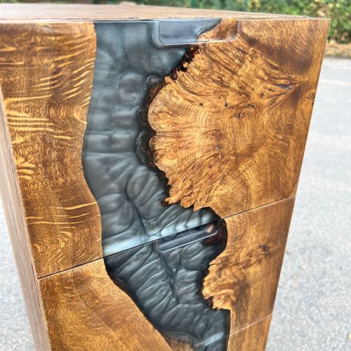 River Chest of Drawers Oak