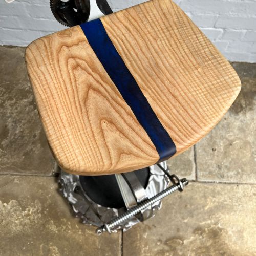 Aircraft Parts Upcycled Bar Stool 2
