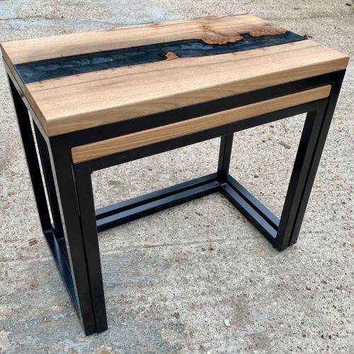 Elm Nest of River Tables