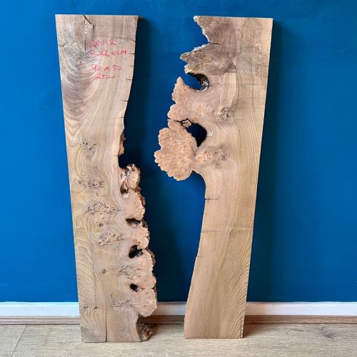 90 x 50 Burr Elm DRV12