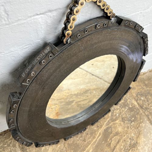 Aircraft Brake Disc Mirror (sm)