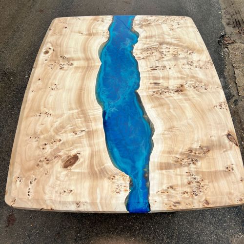 Mappa Burr Ocean Dining Table