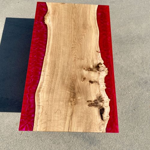 Hot Pink River Coffee Table