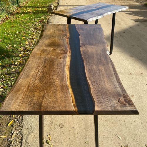 Oak & Resin River Bars