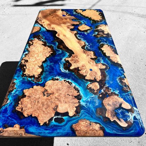 Ultimate Burr Elm Islands Table