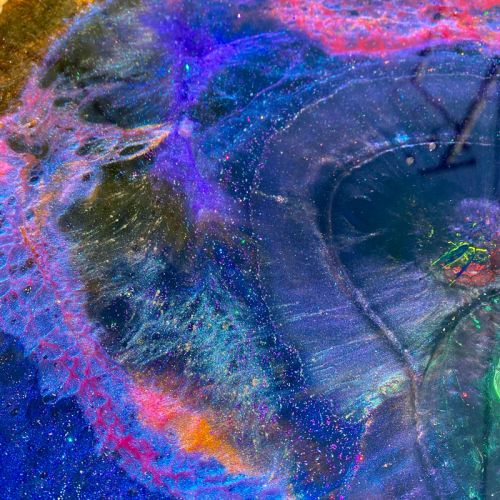 Galaxy Resin Dining Table