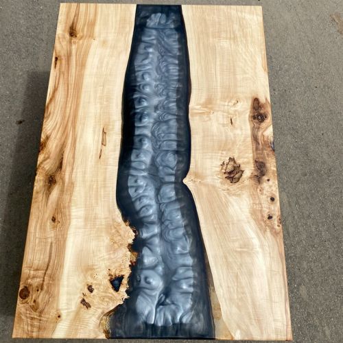 Chestnut & Silver River Coffee Table