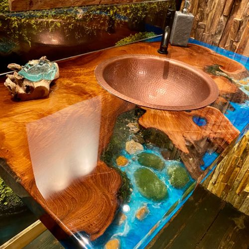 Jungle Bathroom Project