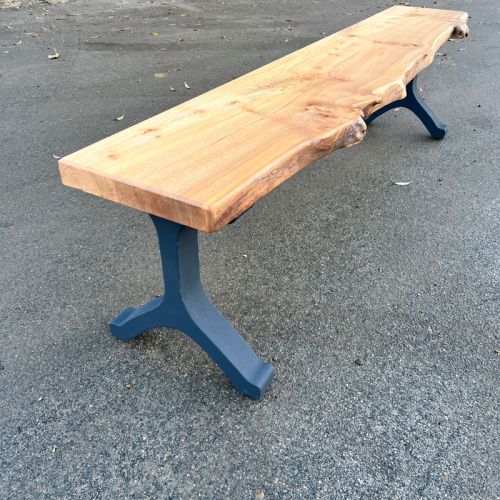 Elm Bench Live Edge