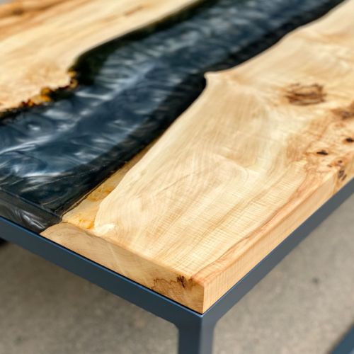 Chestnut & Silver River Coffee Table