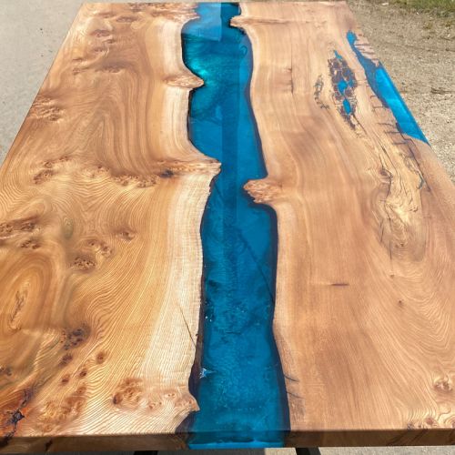 Elm & Reef Blue River Dining Table Hatty Legs