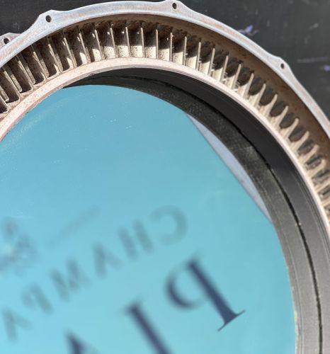 Ardour Hawk Engine Blade Ring Mirror