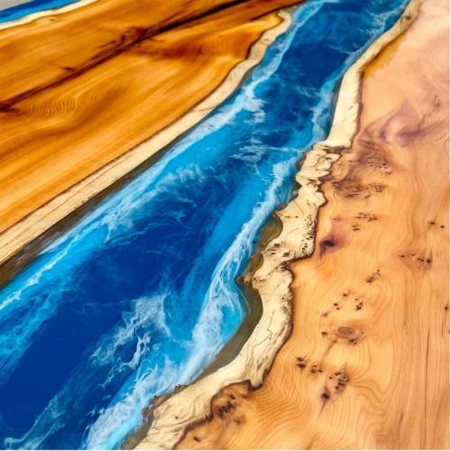 Yew Extending River Dining Table