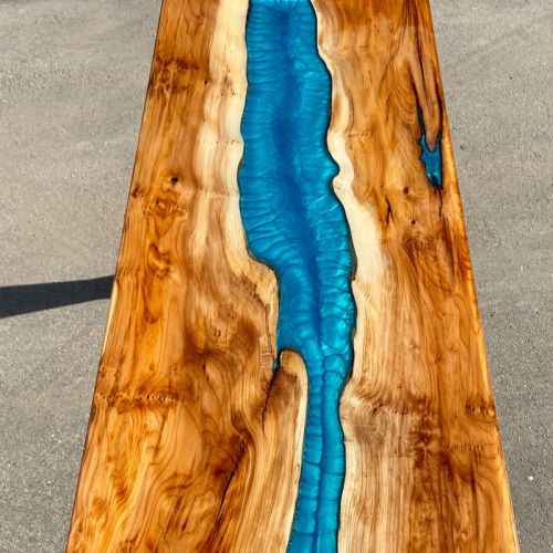 Yew River Desk Reef Blue