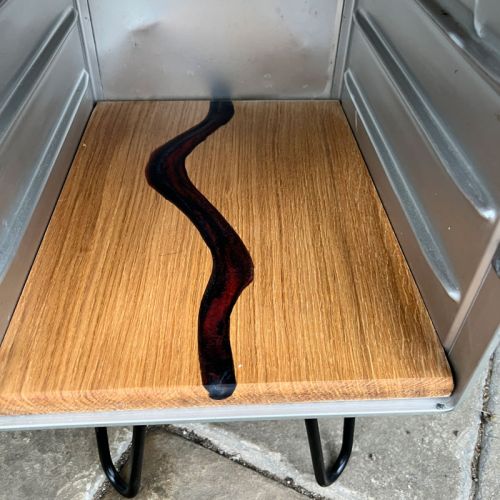 Aircraft Galley Box Lamp Table